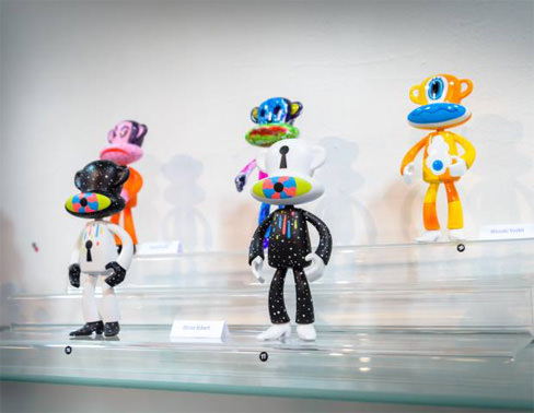 digital toys characters fun world japanese art